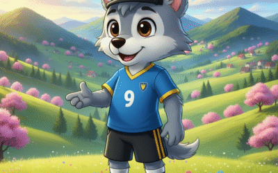 Poznajcie Misia Bonisia – serce naszej Akademii! 🐻❤️