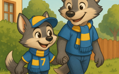 Rozdział 1: Wielki Mecz i Iskra w Sercu Wilczka 🏟️✨