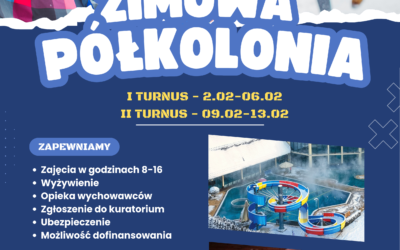 ❄️⛄ ZIMOWA PÓŁKOLONIA – 5 DNI SUPER ZABAWY! ⛄❄️